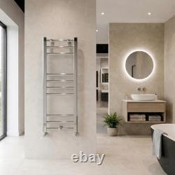 Heated Bathroom Towel Rail Radiator Straight Ladder Warmer All sizes