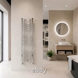 Heated Bathroom Towel Rail Radiator Straight Ladder Warmer All sizes