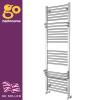 Heated Towel Rail 1400x500mm Bathroom Radiator Ladder Anthracite White Chrome