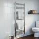 Heated Towel Rail Chrome 1600 X 600mm Flat Bathroom Wall Mounted Steel