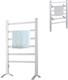 Heated Towel Rail, Electric Towel Radiator With 6 Bars & 4 Non-slip Mats, Wall M