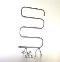 Heated Towel Rail Portable Freestanding Wall Mounted 100w Bathroom Clothes Dryer