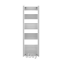 Heated Towel Rail Radiator 1600/1200 x 500mm Brushed Gold, Matte Black, Chrome