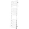 Heated Towel Rail Radiator Bathroom Flat Panel Ladder Warmer Designer White