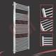 Heated Towel Rail Radiator Warmer Chrome Straight 600mm(w) X 1400mm(h) 2661 Btus