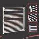 Heated Towel Rail Radiator Warmer Chrome Straight 900mm(w) X 900mm(h) 2464 Btus