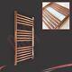 Heated Towel Rail Radiator Warmer Copper Straight 400mm(w) X 800mm(h) 1107 Btus