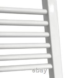 Heated Towel Rail STRAIGHT White Bathroom Radiator 500mm(w) x 1500mm(h) 2642 BTU