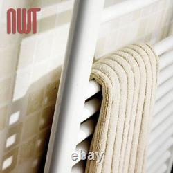 Heated Towel Rail STRAIGHT White Bathroom Radiator 500mm(w) x 1500mm(h) 2642 BTU