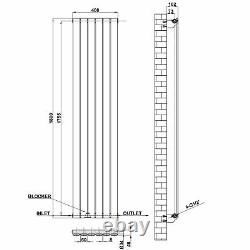 Horizontal Vertical Designer Radiator Flat Panel Oval Column Central Heating