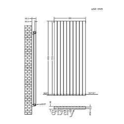 Horizontal Vertical Designer Radiator Oval Column Flat Panel Central Heating