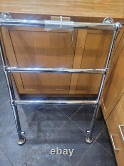 Hudson Reed Countess Traditional Heated Towel Rail 966 x 673mm Polished Chrome