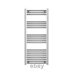 LEBTAR Towel Rail M 120cm x 50cm Chrome Heated Towel Warmer Stainless Steel
