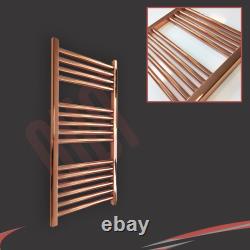 Luxury Heated Towel Rail Bathroom Radiators Ladder Chrome Copper (All Sizes)