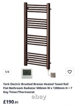 Manilla Heated Towel Rail brand new never been used still in original packaging