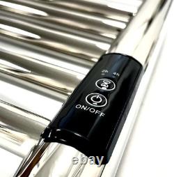 Manissa Siena Stainless Steel Electric Heated Towel Rail 500mm W x 720mm H Mi