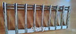 Mayfair designer heated Towel Rail in Chrome 1245x500mm