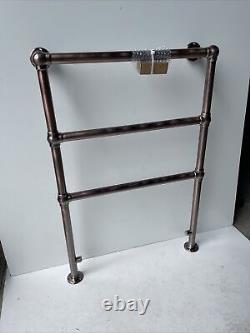 Milano Derwent Traditional Minimalist Oil Rubbed Bronze Heated Towel Rail