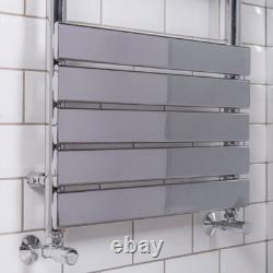 Minimalist Bathroom Flat Panel Heated Towel Rail Radiator Rad 1600x600mm Chrome