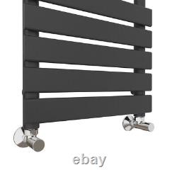Minimalist Bathroom Flat Panel Heated Towel Rail Radiator Sand Grey1600x450mm