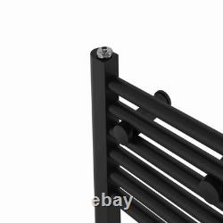Modern Bathroom 1800 x 300mm Heated Towel Rail Radiator Straight Chrome 30 Rails