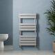 Modern Bathroom 950x500mm Heated Towel Rail Radiator Central Heating Flat Chrome