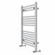 Modern Chrome Heated Towel Rail Radiator Bathroom Straight Ladder Warmer
