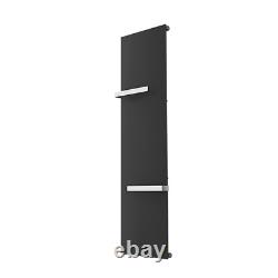 Modern Designer Flat Panel Heated Towel Rail Radiator Bathroom Warmer Anthracite