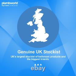 Modern Flat Panel Heated Towel Rail Radiator White 1200 x 600mm Straight Valves