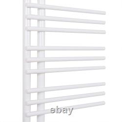 Modern White Chrome Bathroom Heated Warmer Designer Towel Rail Radiator Rad