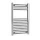 Nuie Heated Ladder Towel Rail 800x500mm 14 Rails 1/2 Polished Chrome Modern