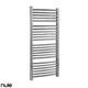 Nuie Heated Modern Bathroom Towel Rails Curved / Straight Chrome Radiator Round