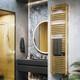 Overstock Clearance Heated Towel Rail Terma Dexter 1760/500, Brass