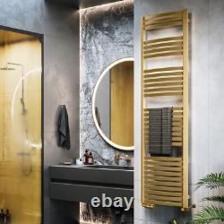 OVERSTOCK CLEARANCE Heated Towel Rail TERMA DEXTER 1760/500, Brass