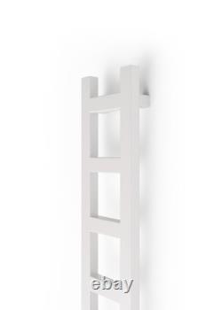OVERSTOCK Heated Towel Rail TERMA EASY, Matt White, 906h x 200w (mm)
