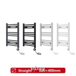 Prefilled Electric Heated Curved Straight Towel Rail Thermostatic WiFi Radiator