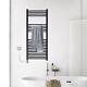 Prefilled Electric Heated Towel Rail Curved Radiator Bathroom Thermostatic Rad