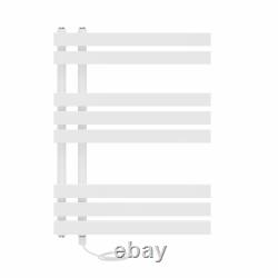 Prefilled Electric Heated Towel Rail D-shape Radiator Ladder Warmer Heating Rads