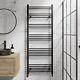 Radilux Heated Towel Rail Matt Black 1600 X 600mm Flat