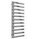 Reina Cavo Designer Heated Towel Rail 1230mm H X 500mm W Brushed Stainless Steel