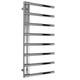 Reina Celico Designer Heated Towel Rail 1000mm X 500mm Polished Stainless Steel