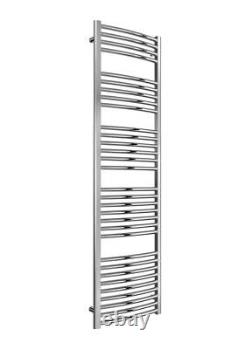 Reina Diva Flat Chrome Finish Heated Towel Rail