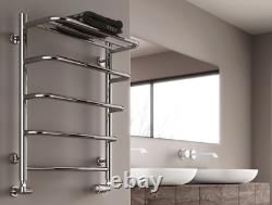 Reina Elvo heated towel rail radiator stainless steel brand new in box