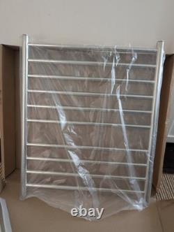 Reina Luna Straight Heated Towel Rail 720mm H x 600mm W