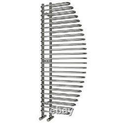 Reina Nola Designer Heated Towel Rail 1400mm H x 600mm W Chrome