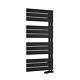 Reina Pettino Flat Panel Heated Towel Rail 1124mm H X 550mm W Black