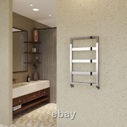 Reina Rezzo Designer Heated Towel Rail 740mm H x 450mm W Chrome