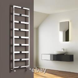 Reina Rezzo Designer Heated Towel Rail 740mm H x 450mm W Chrome