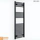 Sale! Curved Black Heated Towel Rail Radiator Bathroom Ladder Warmer