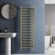 Solaro Square Bar Heated Towel Rail Brushed Brass 1600 X 500mm